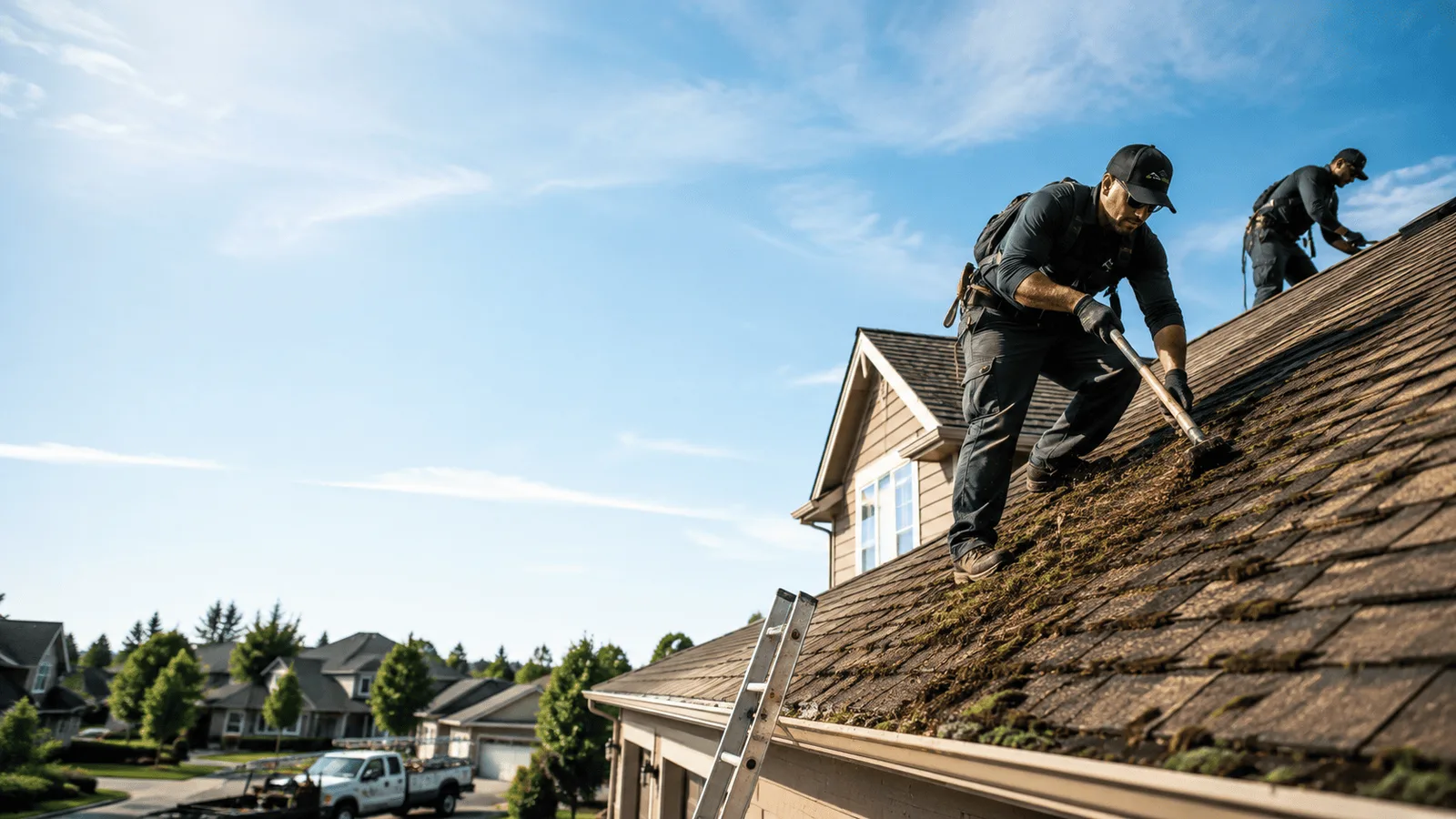Roof Moss Removal in Auburn, NY near me